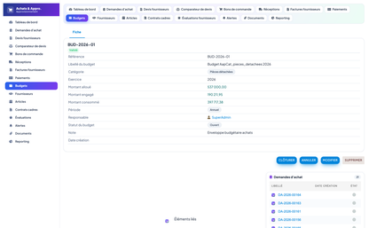 Purchasing & Procurement - Dolibarr