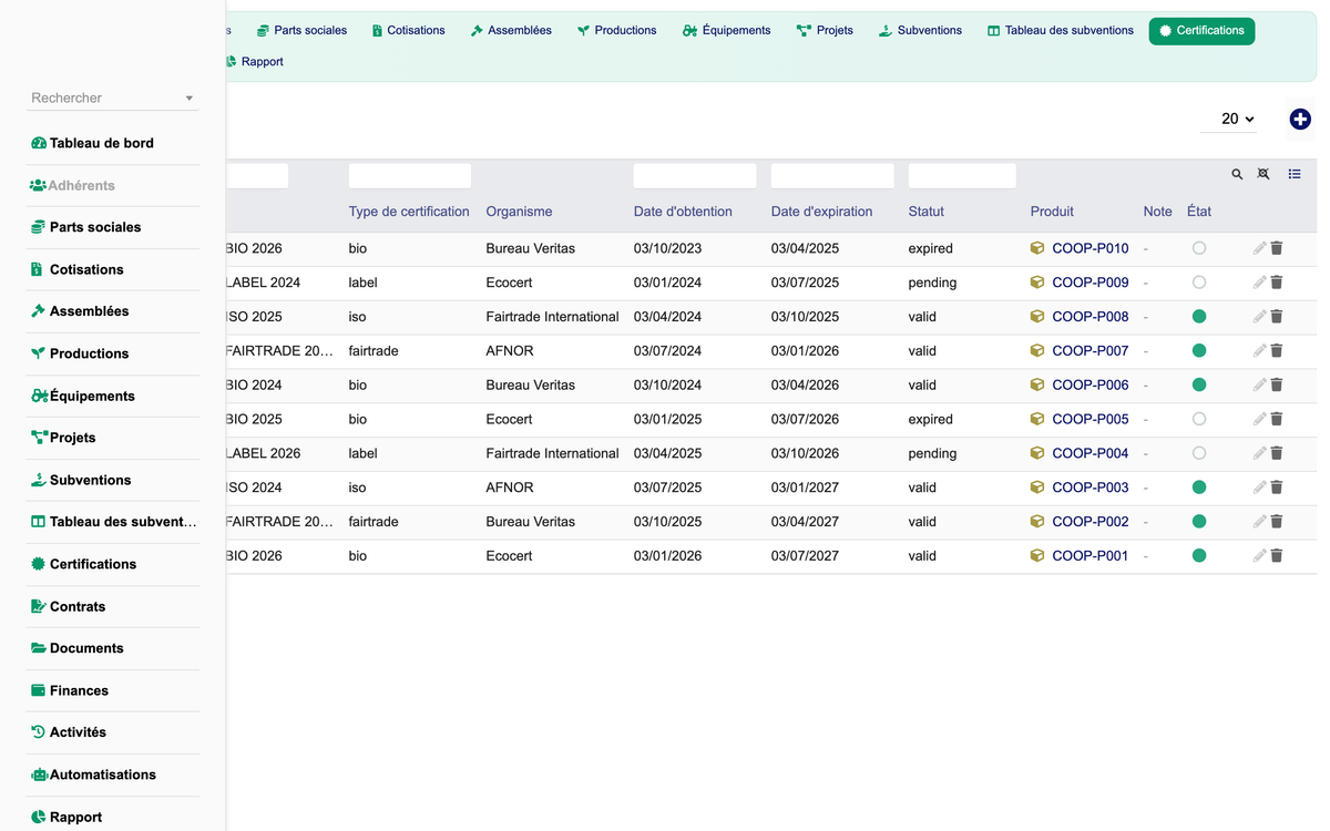 DoliResources - Dolibarr - 13_certifications_list