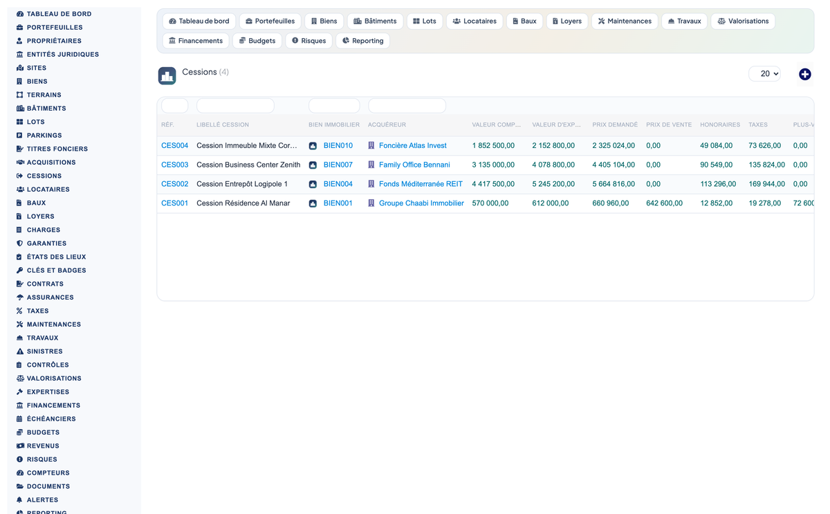 Real Estate Asset Management - Dolibarr