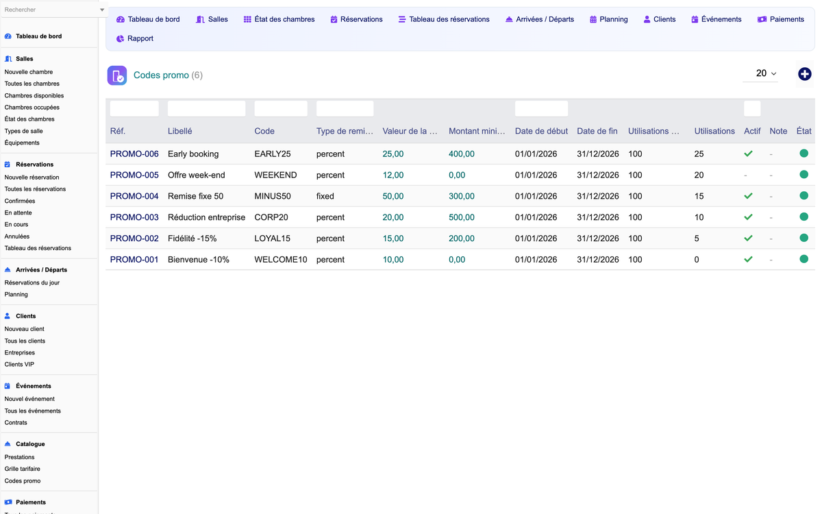DoliResources - Dolibarr - 13_codes_promo