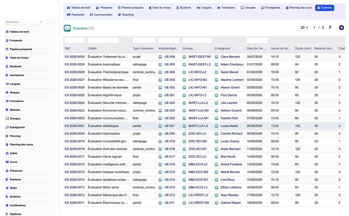 DoliResources - Dolibarr - 13_exams