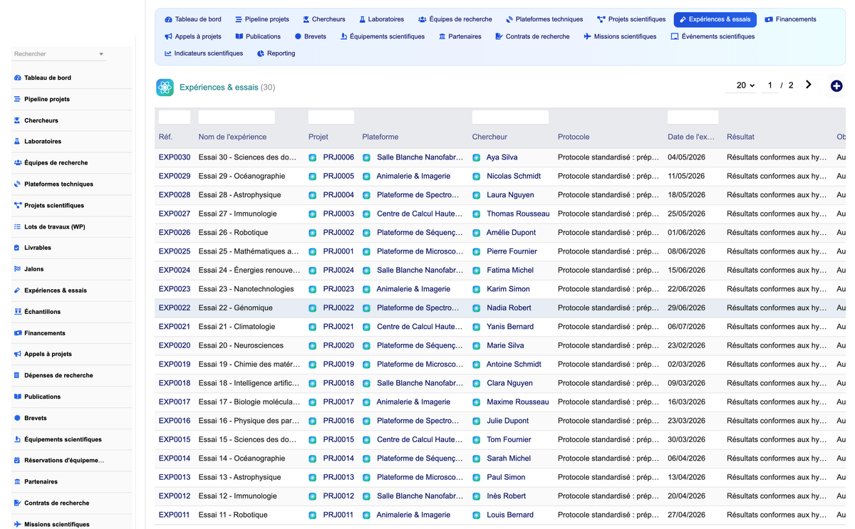 DoliResources - Dolibarr - 13_experiments_list