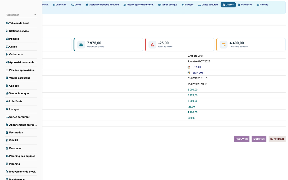 DoliResources - Dolibarr - 13_fiche_caisse_ecart