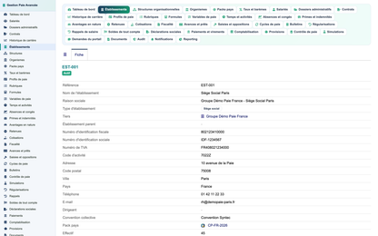 Advanced Payroll Management - Dolibarr