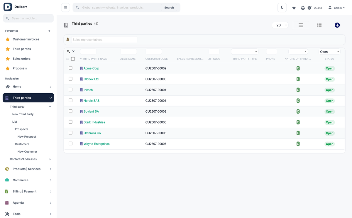 DoliResources - Dolibarr - 13_thirdparty_list_native