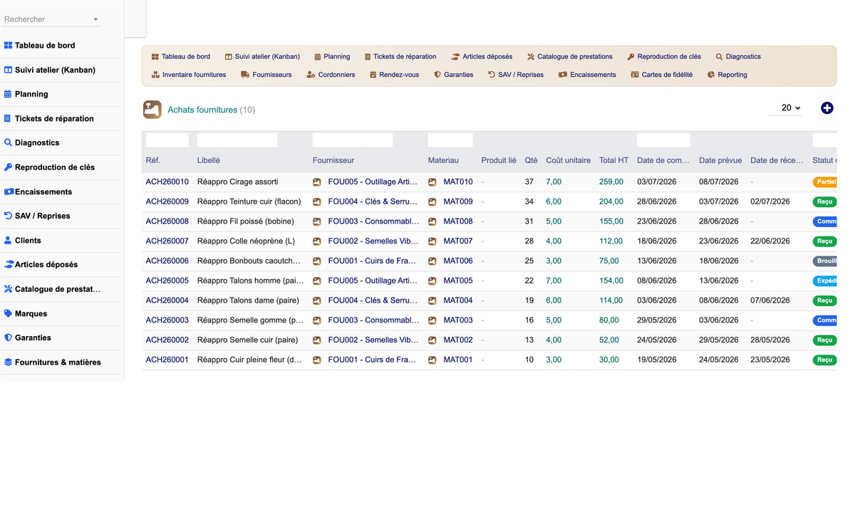 DoliResources - Dolibarr - 14_achats_fournitures