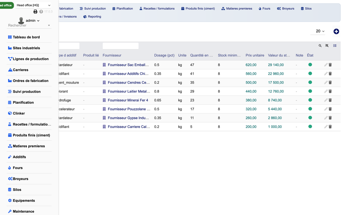 DoliResources - Dolibarr - 14_additives_list