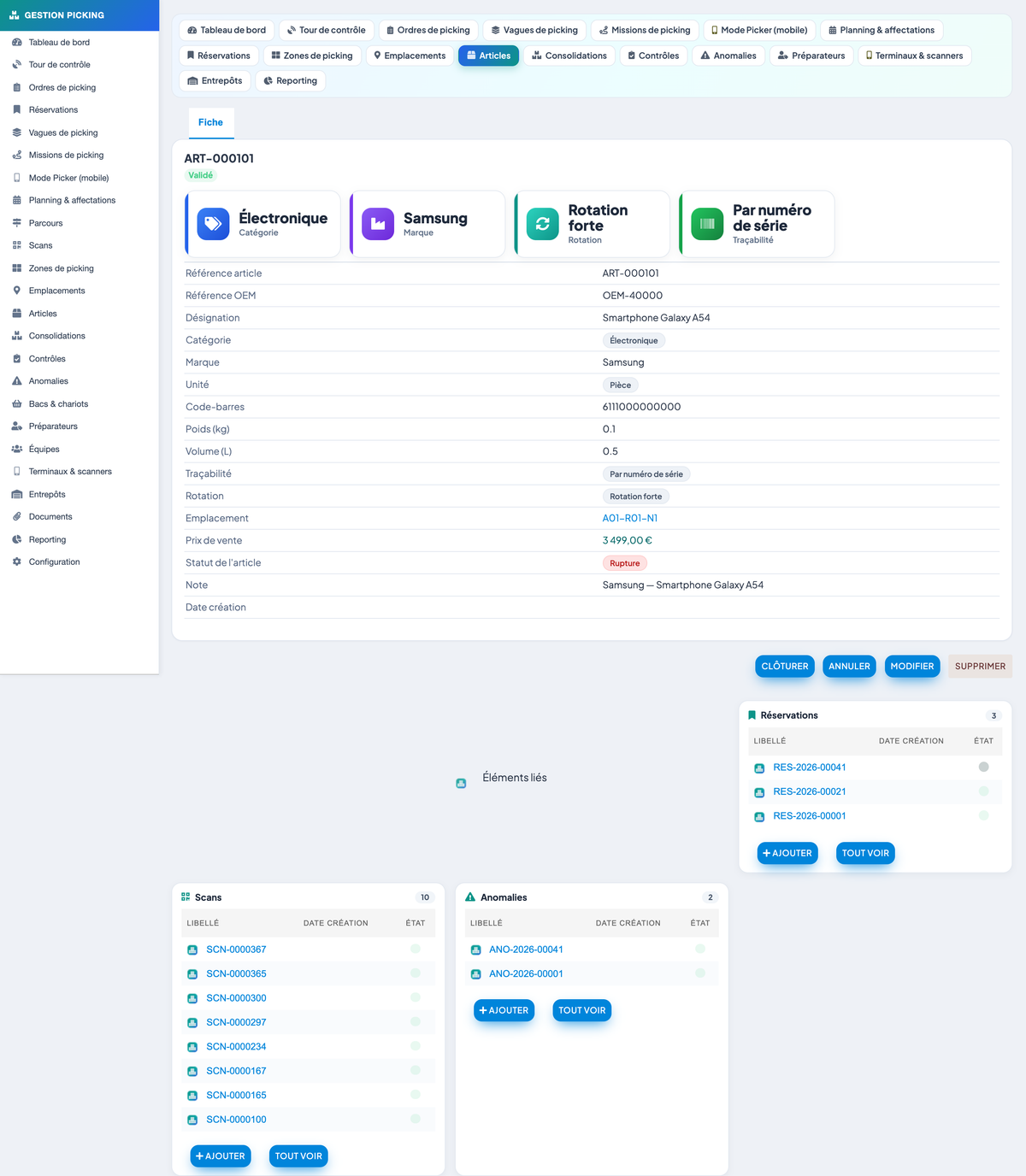 Picking Management - Dolibarr