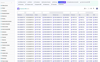 DoliResources - Dolibarr - 14_exams_list