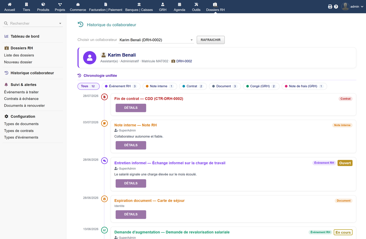 DoliResources - Dolibarr - 14_historique_collaborateur