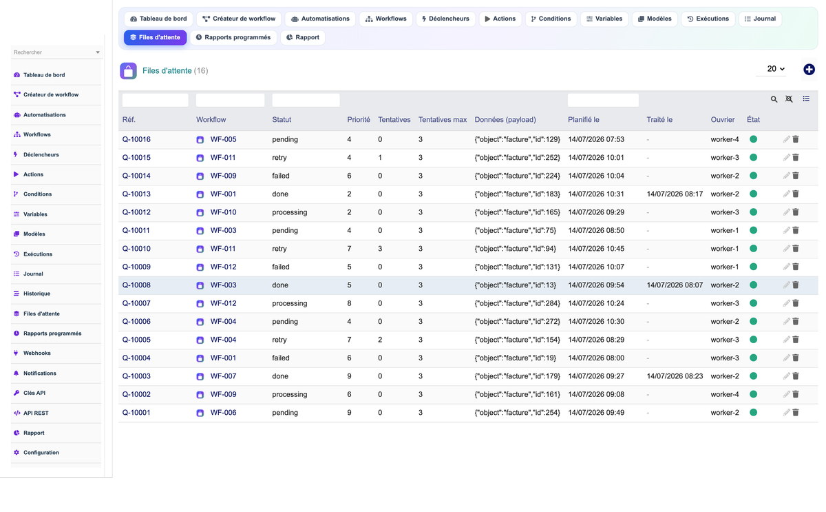 DoliResources - Dolibarr - 15-queue