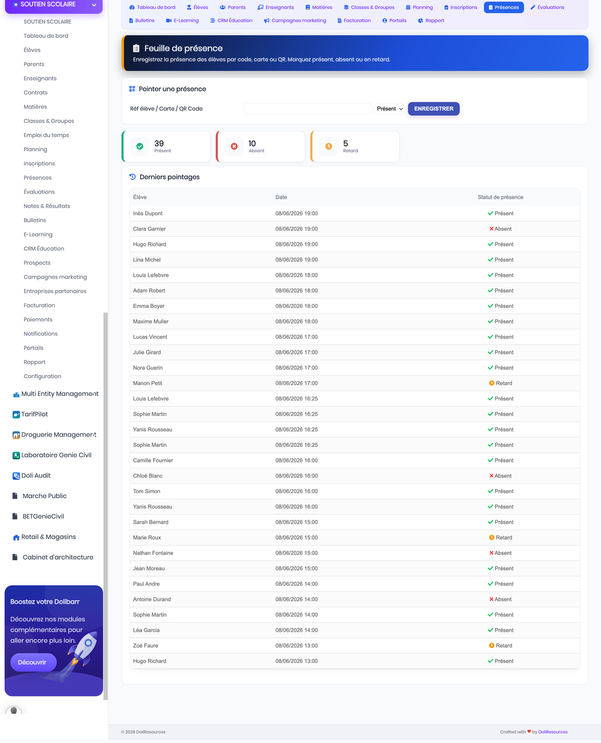 DoliResources - Dolibarr - 15_attendance_desk_97e9c53f-88ee-432e-babd-d42d66958e2b