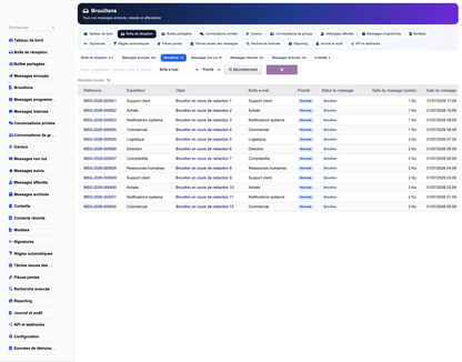 MESSAGING MANAGEMENT - Dolibarr