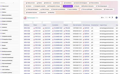 DoliResources - Dolibarr - 15_dermoscopy_list