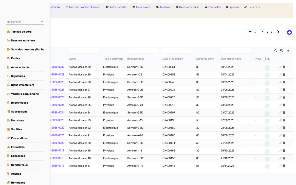 DoliResources - Dolibarr - 16_archives_list