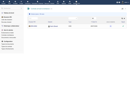 DoliResources - Dolibarr - 16_contrats_echeance