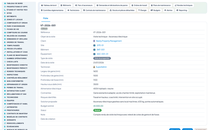 Elevator & Vertical-Transport Management for Dolibarr