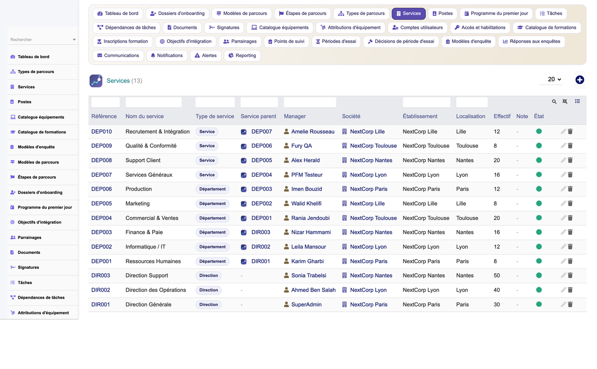 HR Onboarding Management  - Dolibarr
