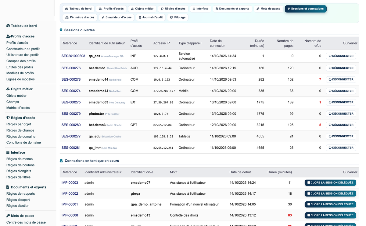 Access Manager Pro — advanced access control for Dolibarr