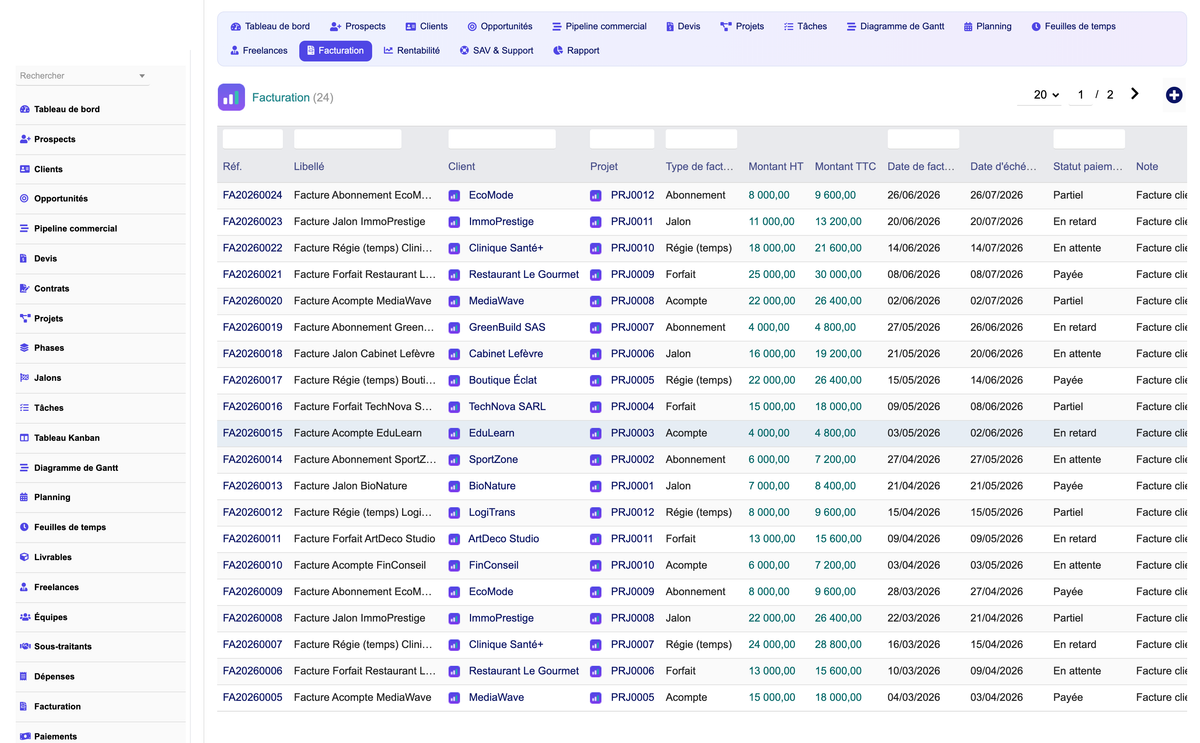 DoliResources - Dolibarr - 17_invoices_list