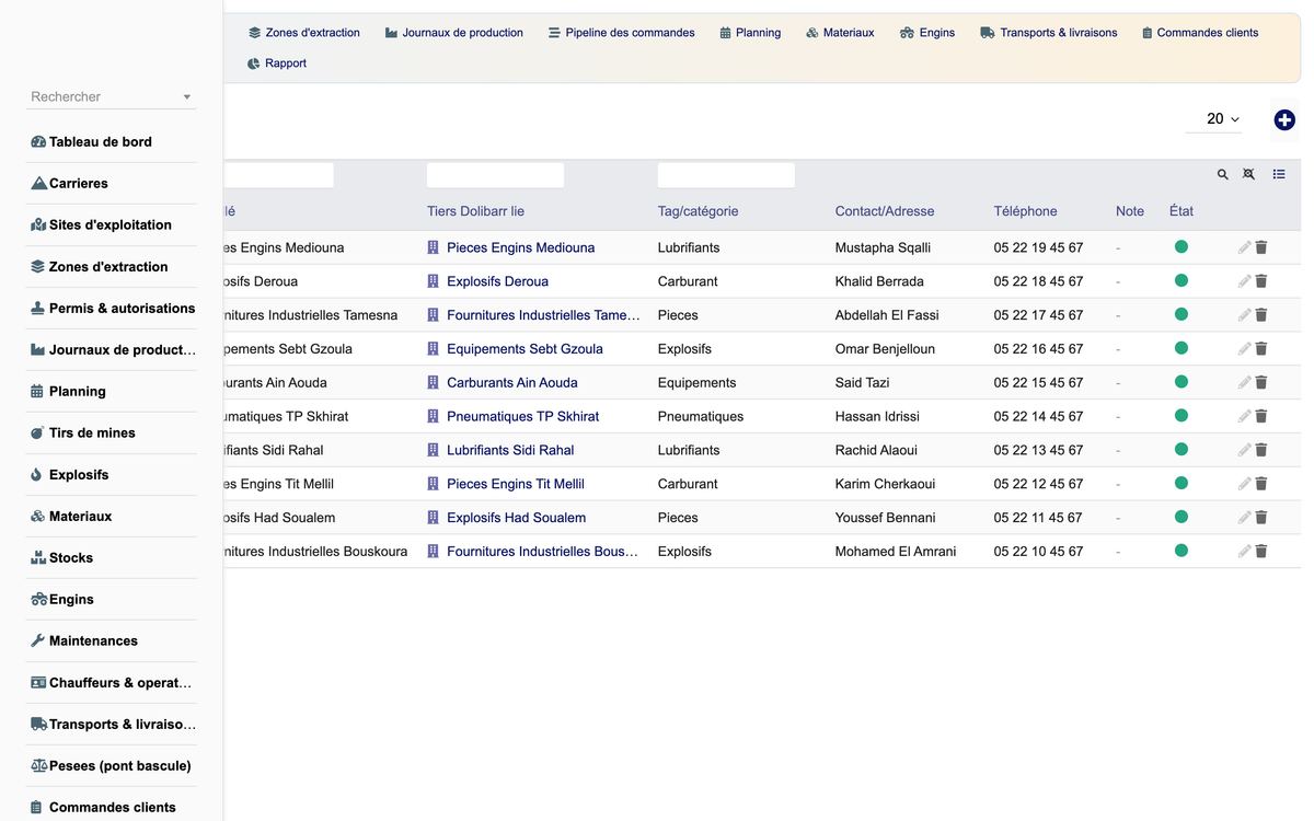 DoliResources - Dolibarr - 18_suppliers_list