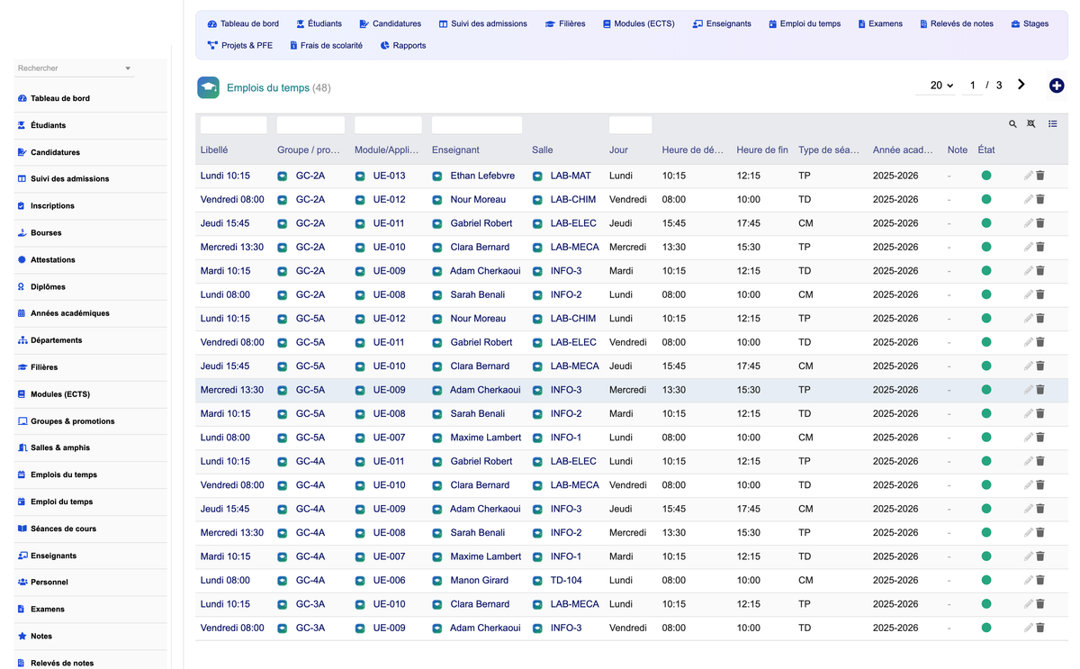 DoliResources - Dolibarr - 18_timetable_list