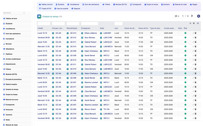 DoliResources - Dolibarr - 18_timetable_list