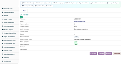 Import Chart of Accounts from CSV or Excel for Dolibarr