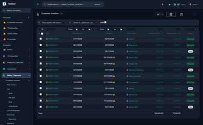 DoliResources - Dolibarr - 19_invoice_list_dark