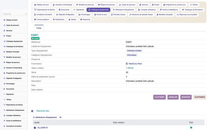 HR Onboarding Management  - Dolibarr