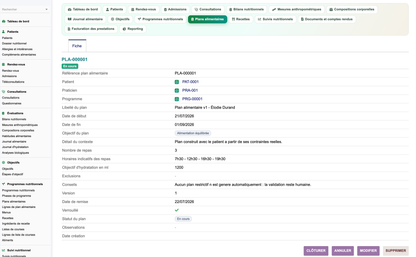 DoliResources - Dolibarr - 21_fiche_plan_alimentaire