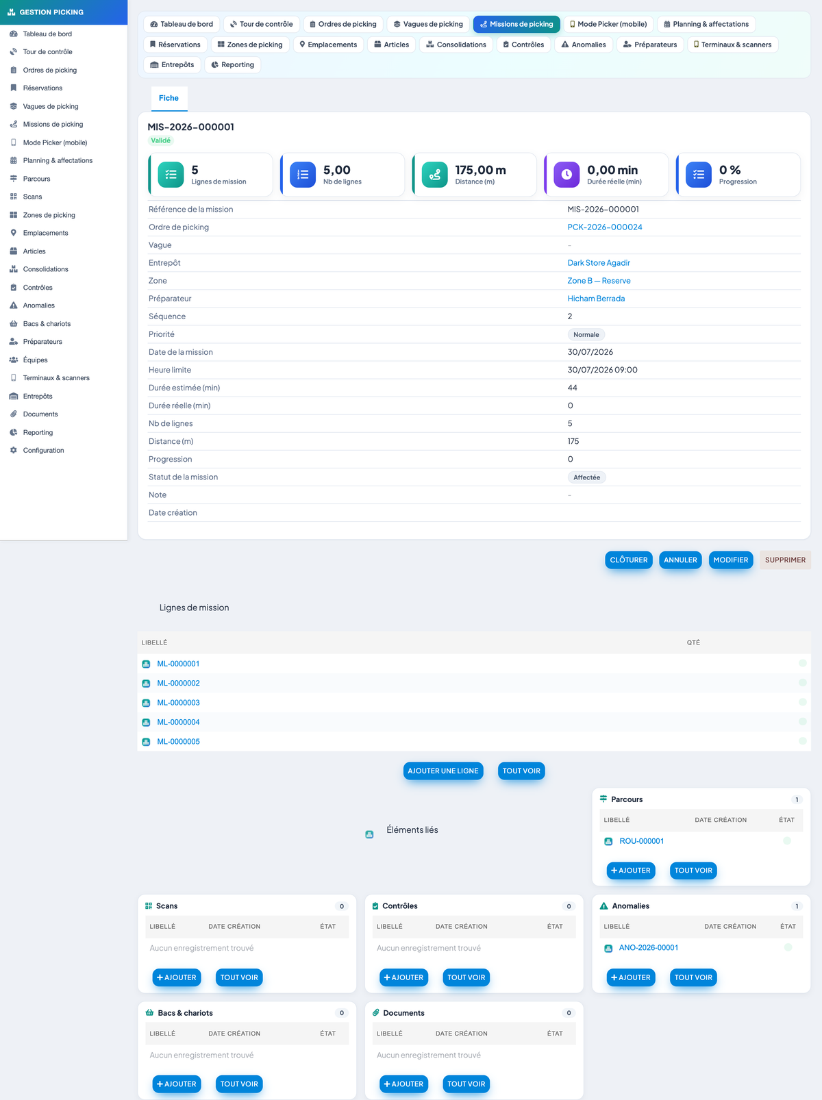 Picking Management - Dolibarr