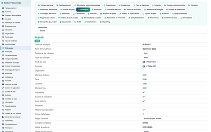 Advanced Payroll Management - Dolibarr