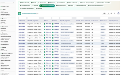 DoliResources - Dolibarr - 22_programmes_nutritionnels