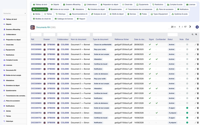 HR Offboarding Management - Dolibarr