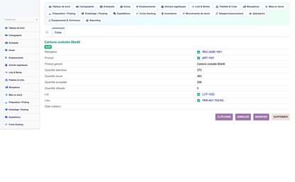 Advanced Warehouse Management System - Dolibarr