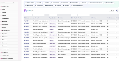 DoliResources - Dolibarr - 24_list_gynaudit