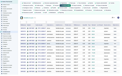 Advanced Payroll Management - Dolibarr