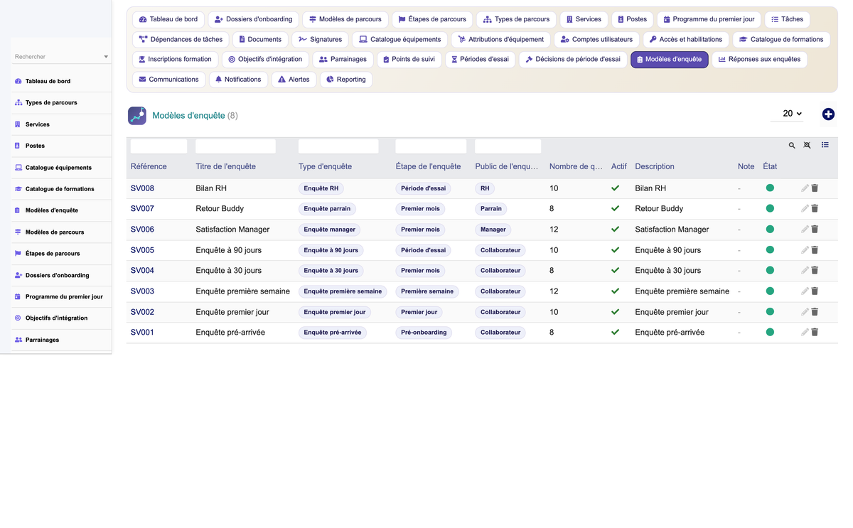 HR Onboarding Management  - Dolibarr
