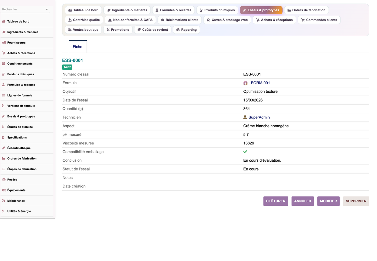 A complete Cosmetics ERP module for Dolibarr