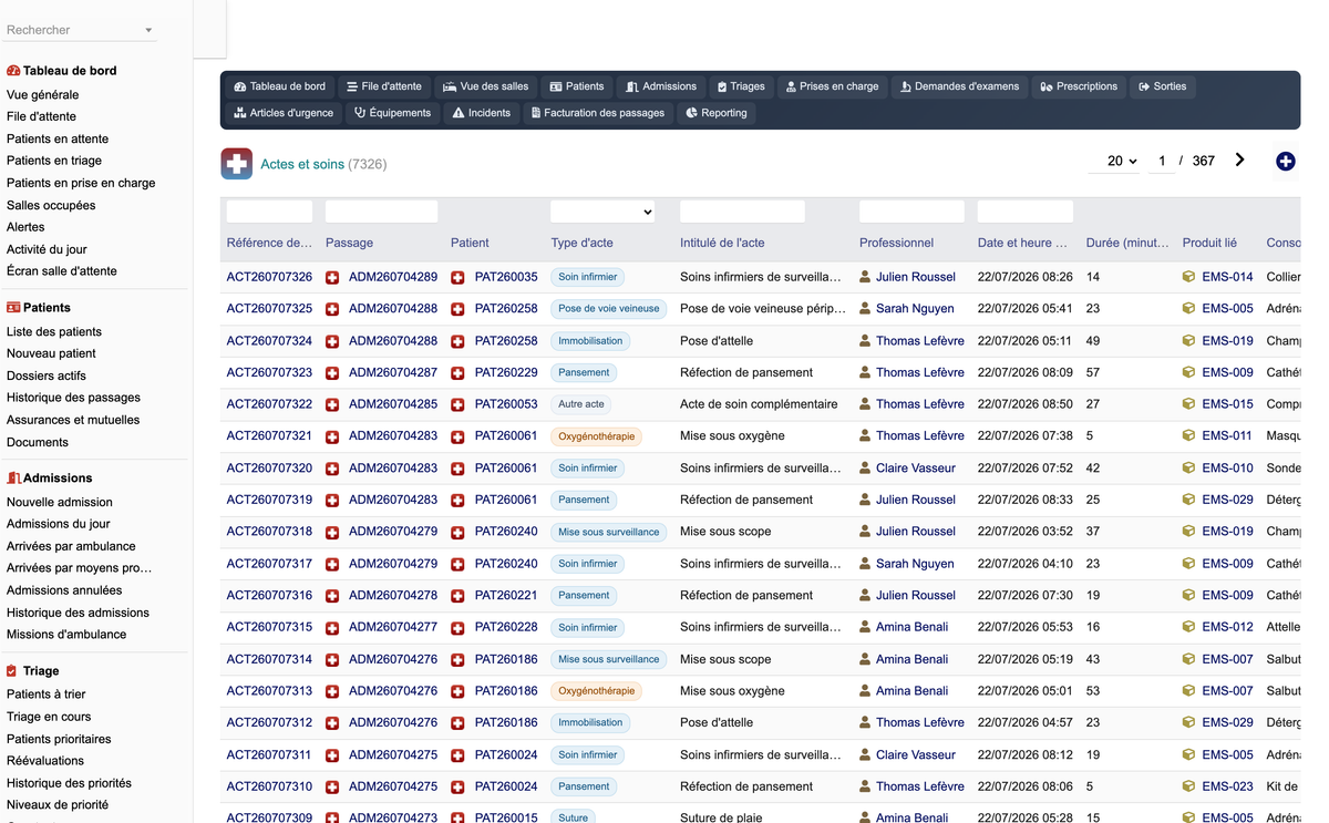 DoliResources - Dolibarr - 25_actes_soins