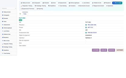 Advanced Warehouse Management System - Dolibarr