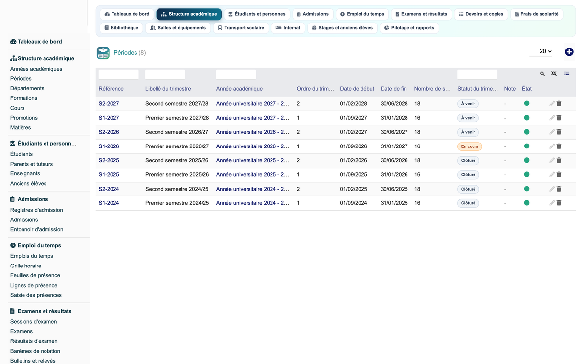Education ERP Pro — school management for Dolibarr