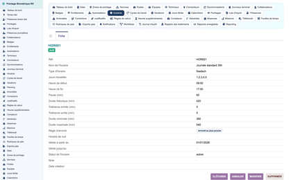 Biometric Time & Attendance Management - Dolibarr