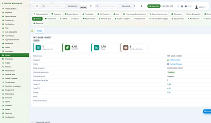 Organic Store Management for Dolibarr