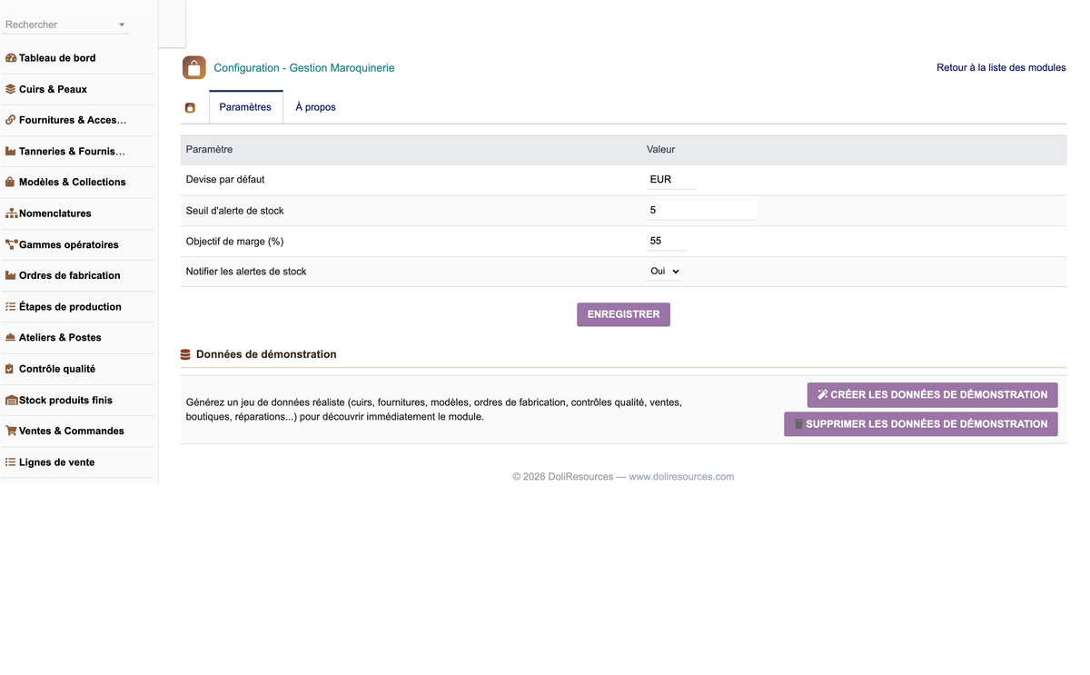 DoliResources - Dolibarr - 28_configuration_donnees_demo