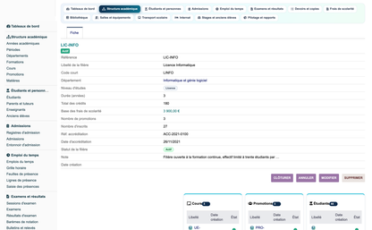 Education ERP Pro — school management for Dolibarr