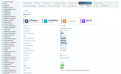 Advanced Maintenance Contract Management - Dolibarr