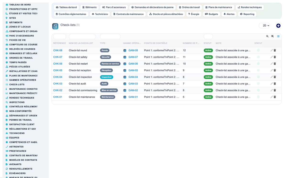 Elevator & Vertical-Transport Management for Dolibarr