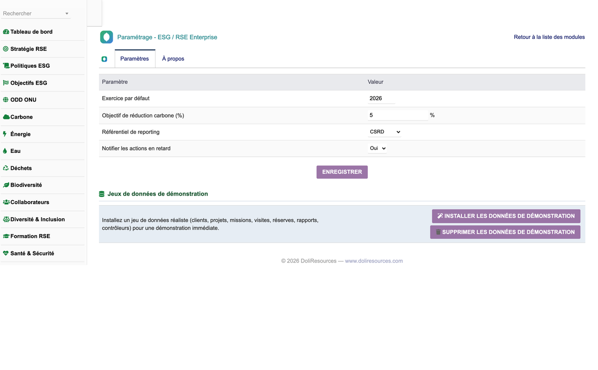 DoliResources - Dolibarr - 29_parametrage